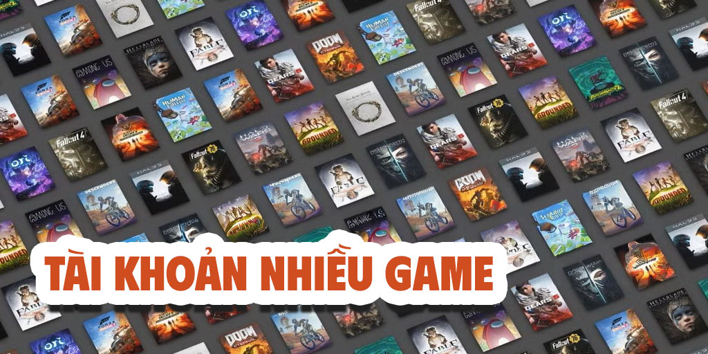 Tai khoan nhieu game